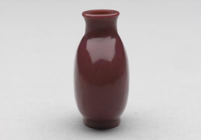 图片[2]-Red glass snuff bottle, Qianlong reign (1735-1796), Qing dynasty-China Archive